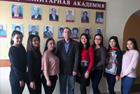 С 27 марта по 7 апреля 2017 года в стенах Омской гуманитарной академии прошли стажировку магистранты из Жетысуского государственного университета (Республика Казахстан)
